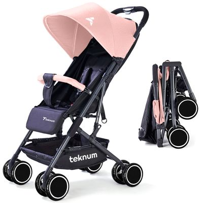 Eazy Kids Teknum - Yoga Lite Stroller - Pink